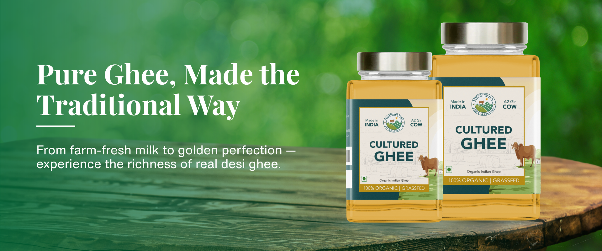 Pure Ghee, Made the Traditional Way